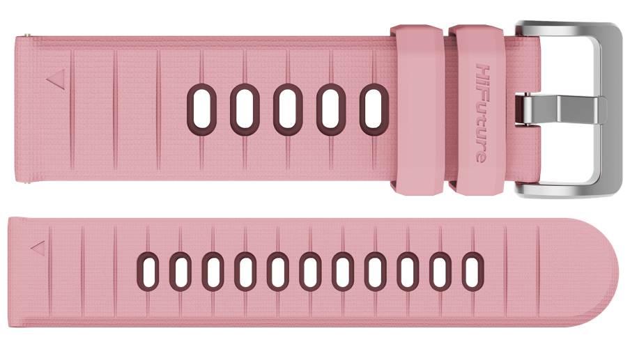 [HIFUSWSPSP] HIFUTURE CORREA SMARTWATCH PILOT-S 22mm ROSA