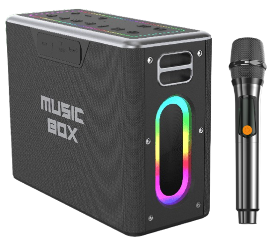 [HIFUMBBK] HIFUTURE KARAOKE/ALTAVOZ MUSICBOX 100W NEGRO
