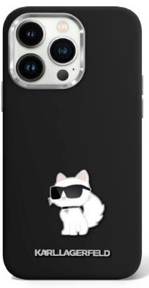KARL LAGERFELD CARCASA CHOUPETTE PIN IPHONE 15 PRO NEGRO