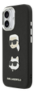 KARL LAGERFELD CARCASA GRAINED K&C HEADS IPHONE 17 NEGRO