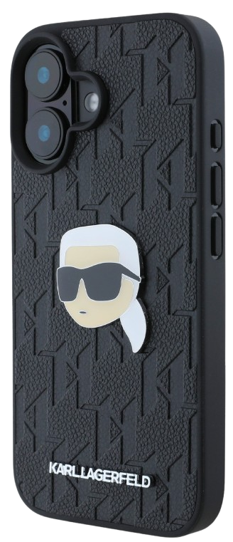 KARL LAGERFELD CARCASA KARL PIN IPHONE 16 PLUS NEGRO