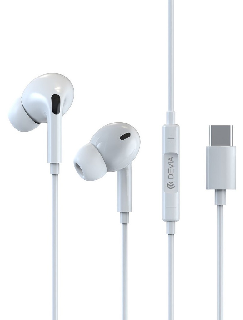 DEVIA AURICULAR DIGITAL INTERFACE TIPO C SILICONA