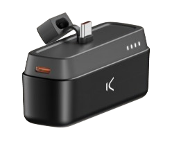 [BPB4800S01N] KSIX BATERIA AUXILIAR MINI CON STAND 4800mAh 10W + CABLE