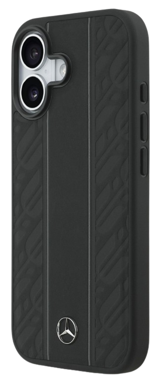 [MEHMP17S25RLDLKH] MERCEDES BENZ CARCASA MAGSAFE LEAVES IPHONE 17 NEGRO