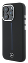 MERCEDES BENZ CARCASA MAGSAFE SILICONE STRIPE IPHONE 16 PRO NEGRO