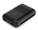 KSIX BATERIA AUXILIAR 10000mAh NEGRO