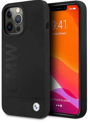 [BMHCP13XSLBLBK] BMW CARCASA SILICONE BIG LOGO IPHONE13 PRO MAX