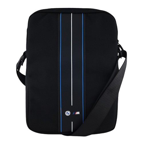 [BMTB10COMPVSKL] BMW bandolera STRIPES 10" NEGRO