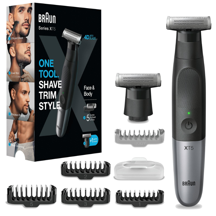 [XT5110] BRAUN AFEITADORA XT5110 CON BATERIA 5 ACCESORIOS/ 1 RECAMBIO