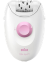 BRAUN SILK EPIL 1-010 DEPILADORA  CON CABLE