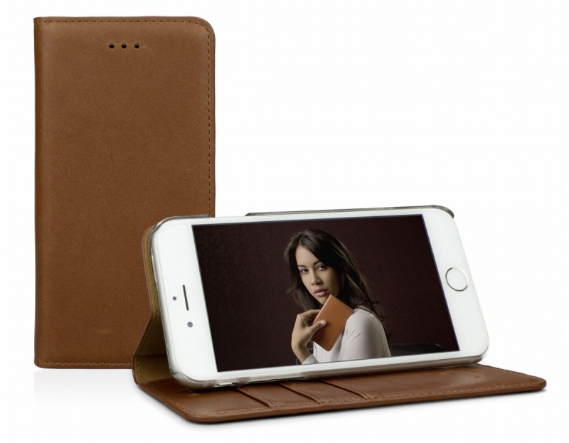 CASEUAL FUNDA TIPO LIBRO IPHONE 6/6S MARRON