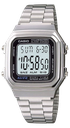 CASIO RELOJ A-178WA-1A ILLUMINATOR RETRO PLATA
