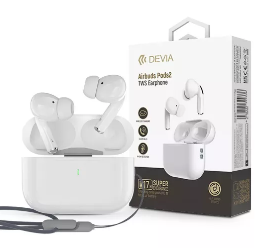 [DSTAPO2WH] DEVIA AURICULAR AIRBUDS PODS2