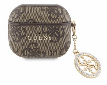 GUESS funda STRASS AIRPODS 3 MARRON