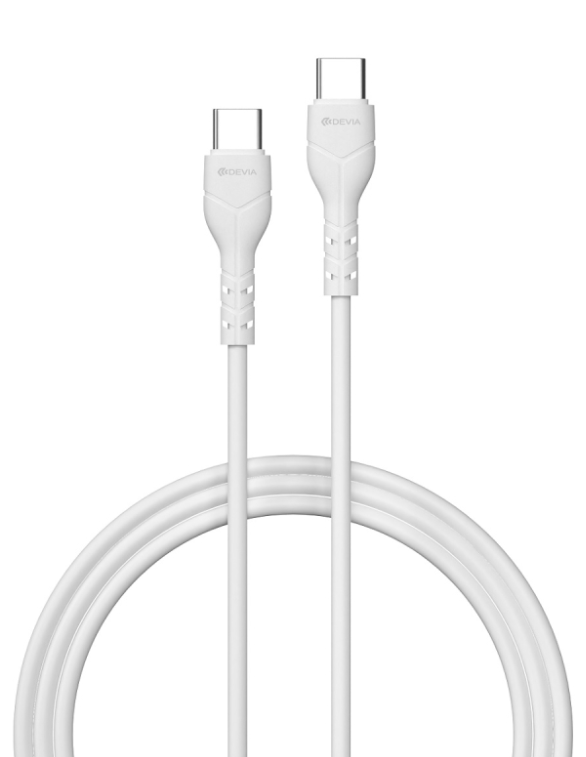 DEVIA CABLE KINTONE TIPO C - TIPO C 60w BLANCO