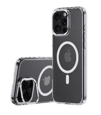 DEVIA CARCASA MAGSAFE SOPORTE CAMARA IPHONE 16 PRO