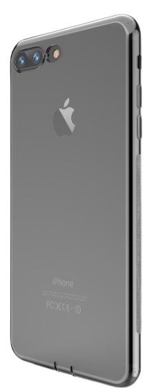 [DSTNIP7PB] DEVIA CARCASA NAKED IPhone 8+/7+ NEGRO