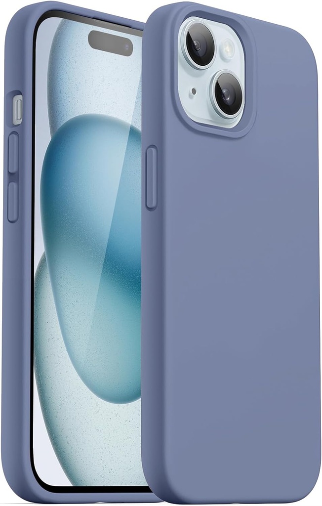 DEVIA CARCASA NATURE IPHONE 15 PLUS AZUL