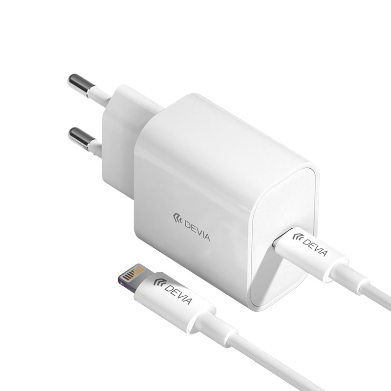 [DSTSMPD20V2] DEVIA CARGADOR TIPO C 20w + CABLE C-IOS