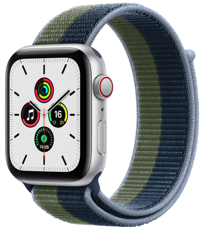 [DSTWBN40V] DEVIA CORREA NAYLON  APPLE WATCH 38/40/41mm VERDE