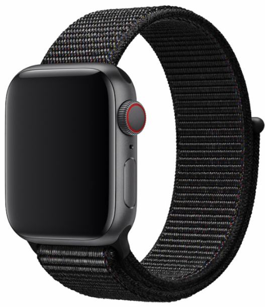 [DSTWBS344B] DEVIA CORREA NYLON LOOP APPLE WATCH 42/44/45/49mm NEGRO