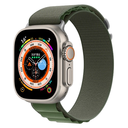 [DSTWBS542V] DEVIA CORREA NYLON S5 APPLE WATCH 42/44/45/49mm VERDE