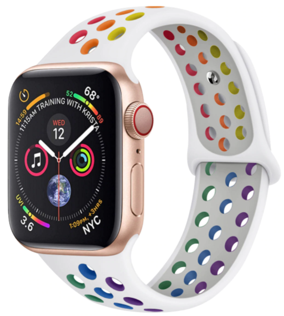 [DSTWBS244RW] DEVIA CORREA SPORT APPLE WATCH 42/44/45/49mm RAINBOW