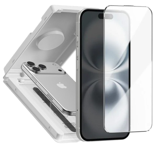 [DSTTGATIP17PB] DEVIA CRISTAL TEMPLADO CON APLICADOR IPHONE 17 PRO