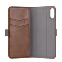 DEVIA FUNDA TIPO LIBRO 'MAGIC' IPHONE X MARRON