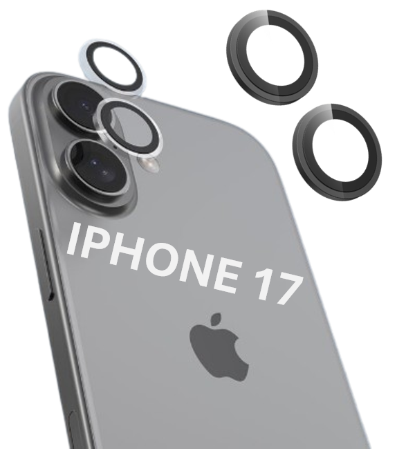 [DSTGLIP17BK] DEVIA PROTECTOR CAMARA IPHONE 17 NEGRO