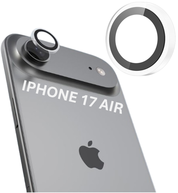 [DSTGLIP17AT] DEVIA PROTECTOR CAMARA IPHONE AIR TRANSPARENTE