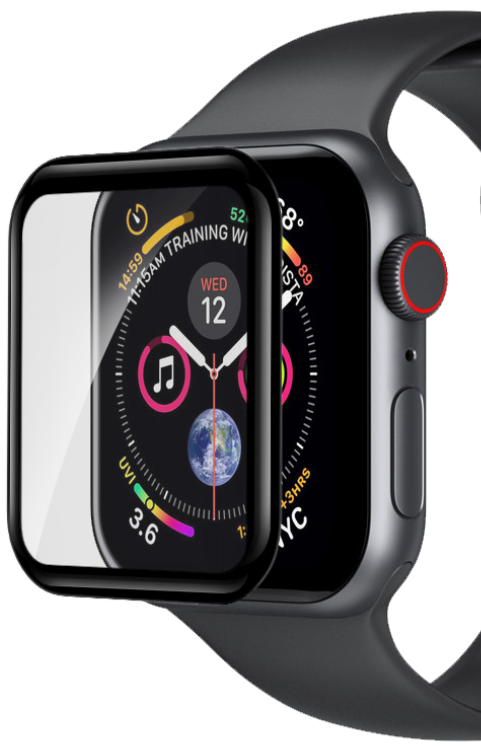DEVIA CRISTAL TEMPLADO 3D APPLE WATCH 4/5 44mm
