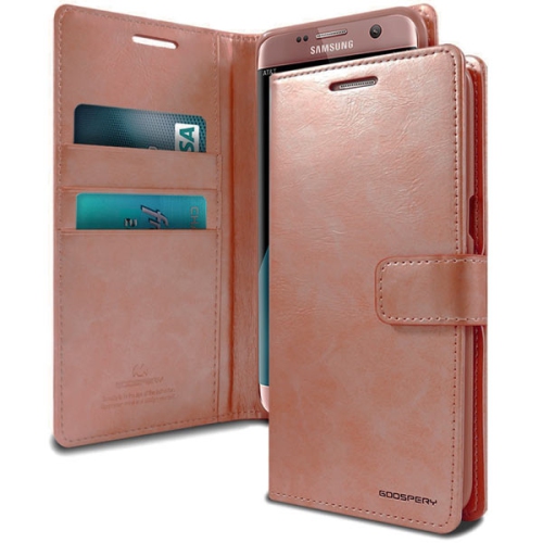 GOOSPERY FUNDA BLUEMOON DIARY IPHONE 17e/16e ORO ROSA
