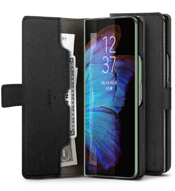 [GZFOLD7PDBK] GOOSPERY FUNDA PREMIUM DIARY Z FOLD 7 NEGRO