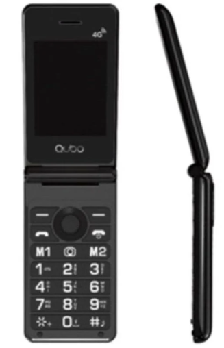 QUBO TELEFONO MOVIL X-28 NEGRO