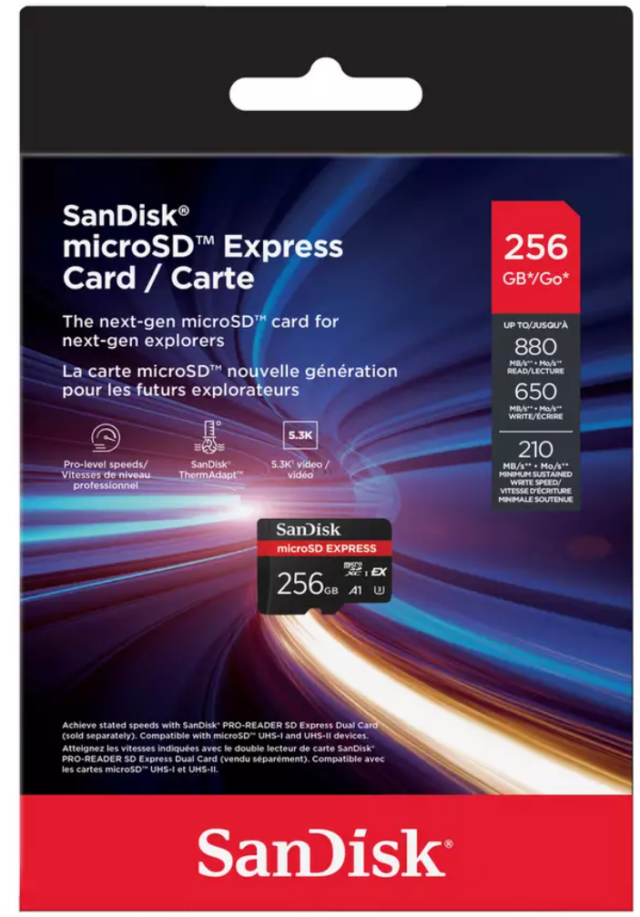 [SDSQXFN256GGN4NN] SANDISK TARJETA MICROSD EXPRESS 256GB / NINTENDO SWITCH 2