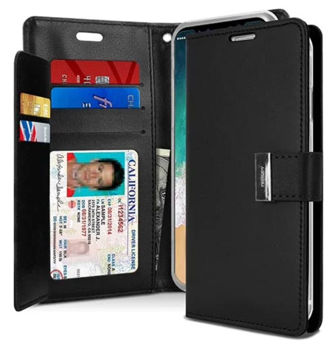 GOOSPERY FUNDA RICH DIARY 11 PRO MAX NEGRO