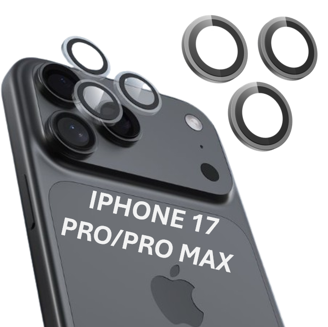 DEVIA PROTECTOR CAMARA IPHONE 17 PRO / PRO MAX TITANIUM