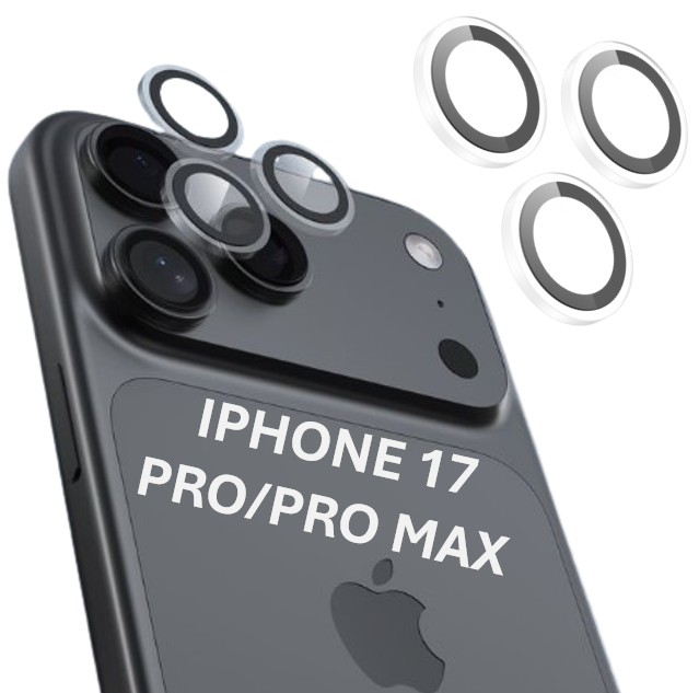 DEVIA PROTECTOR CAMARA IPHONE 17 PRO / PRO MAX TRANSPARENTE