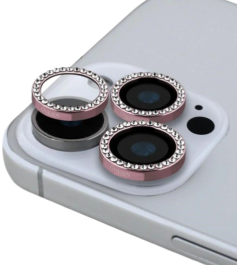 [GUCL163SGGP] GUESS PROTECTOR CAMARA IPHONE 16 PRO/MAX ROSA