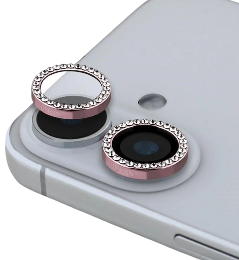 [GUCL162SGGP] GUESS PROTECTOR CAMARA IPHONE 16/PLUS ROSA