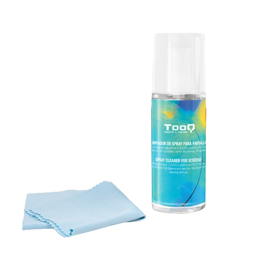 TOOQ KIT LIMPIADOR DE PANTALLAS CON PAO MICROFIBRA