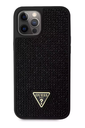 GUESS CARCASA RHINESTONE IPHONE 14 PRO NEGRO