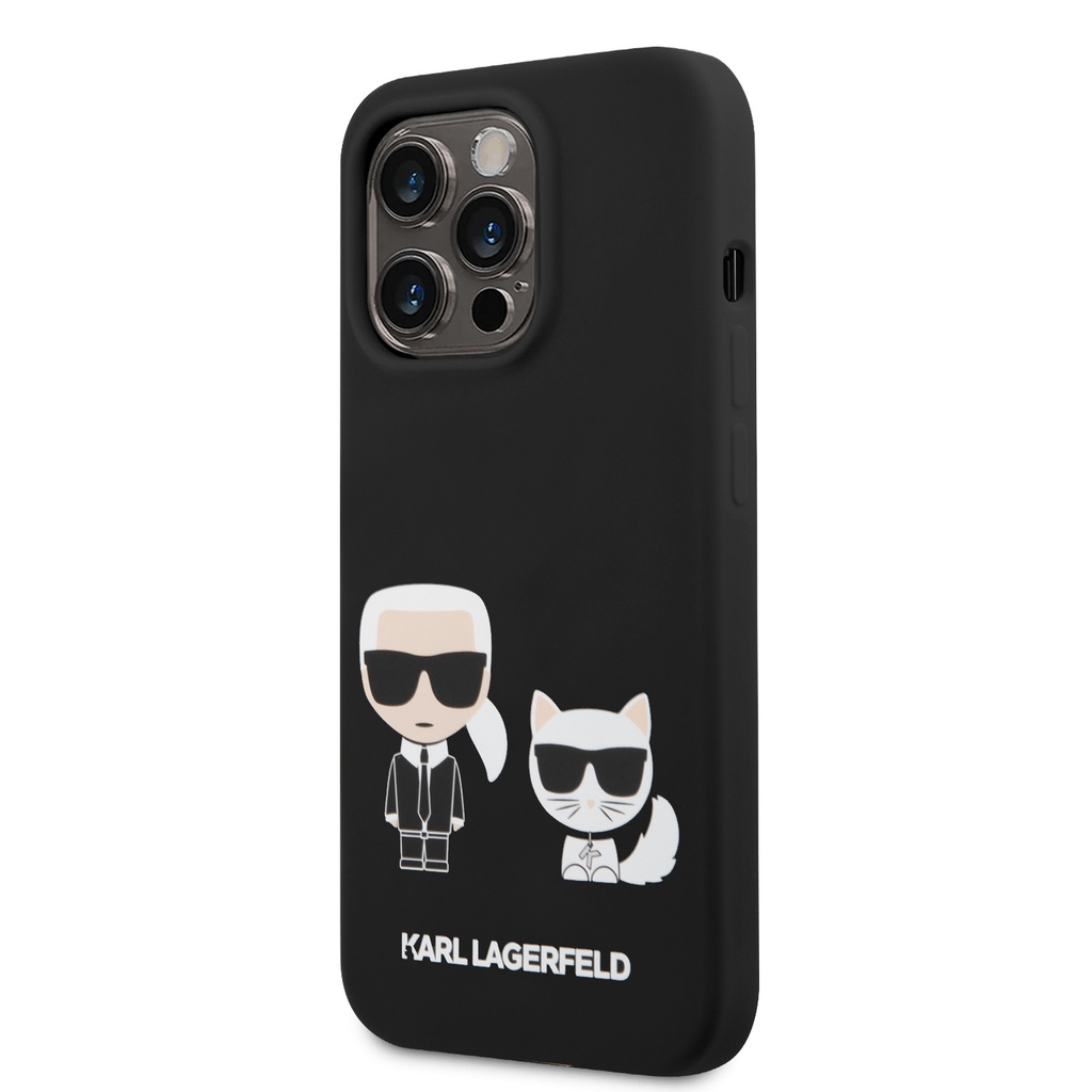 KARL LAGERFELD CARCASA MAGSAFE SILICONE  IPHONE 14 PLUS