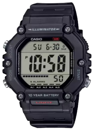 CASIO RELOJ AE-1600H-1A NEGRO