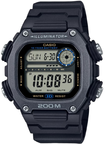 CASIO RELOJ DW-291HX-1A NEGRO