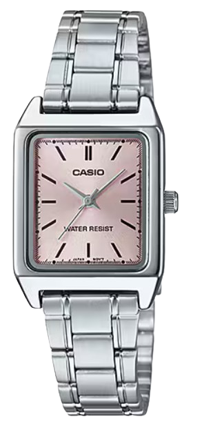CASIO RELOJ LTP-V007D-4E ESFERA ROSA / PLATA