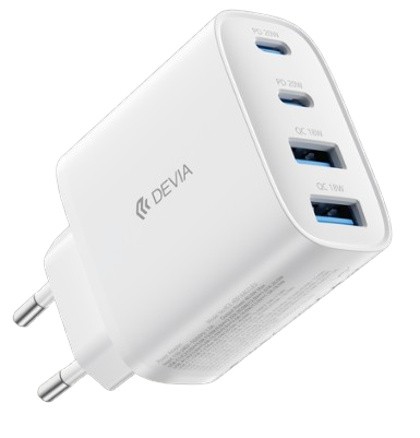 [DSTP1402A2C] DEVIA CARGADOR PRO1 QC 40W 2 USBa / 2 USBc