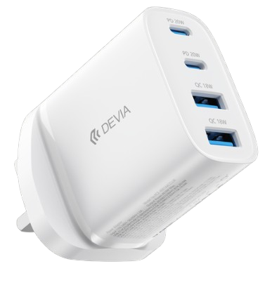 DEVIA CARGADOR PRO1 QC 40W 2 USBa / 2 USBc (UK)