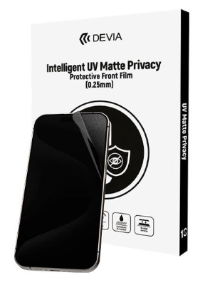 [DSTPLUV6HMP] DEVIA PACK 10 LAMINAS HIDROGEL UV 6H MATTE PRIVACY